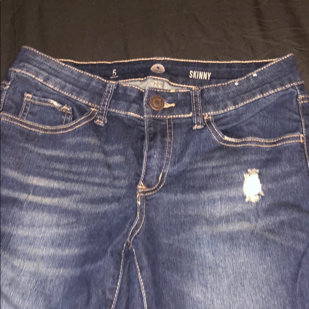 DARK DENIM Skinny jeans